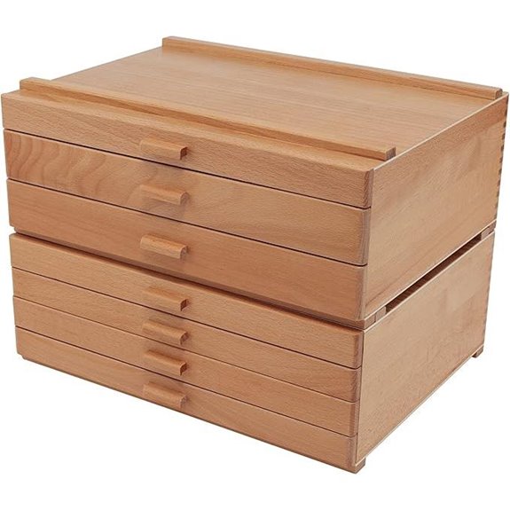 Artists Storage Chests - 3 & 4 Drawer Studio Organizer