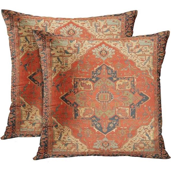 Britimes Aztec Throw Pillow Covers Set of 2