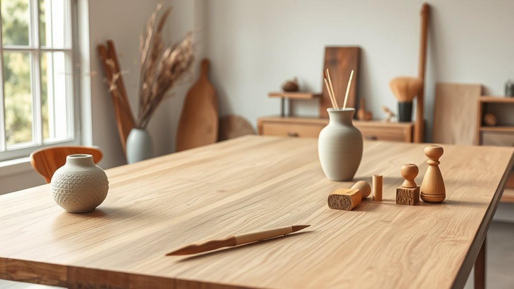 balance textures with simplicity