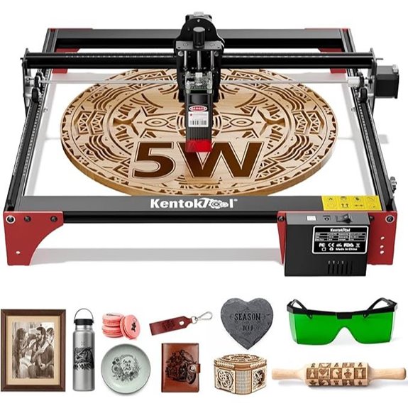 LE400PRO 50W Laser Engraving Machine for Beginners