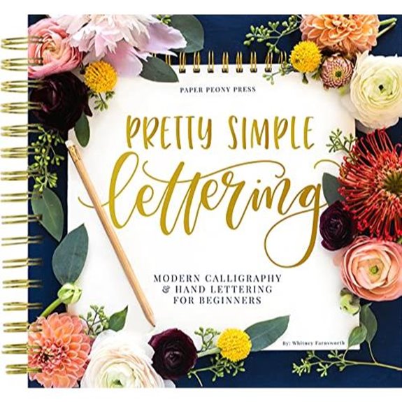 Pretty Simple Lettering Workbook for Beginners