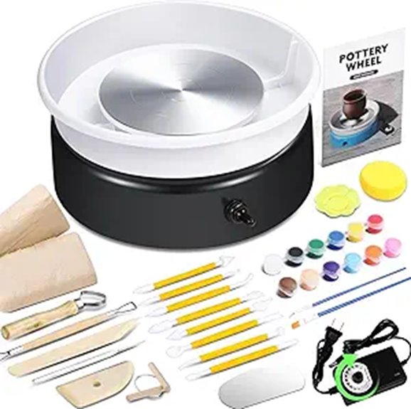 Pottery Wheel For Beginners and Kids 6 Variable Speed