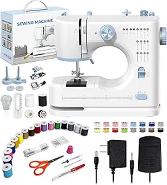 Beginner Sewing Machine with 16 Stitches & Accessories