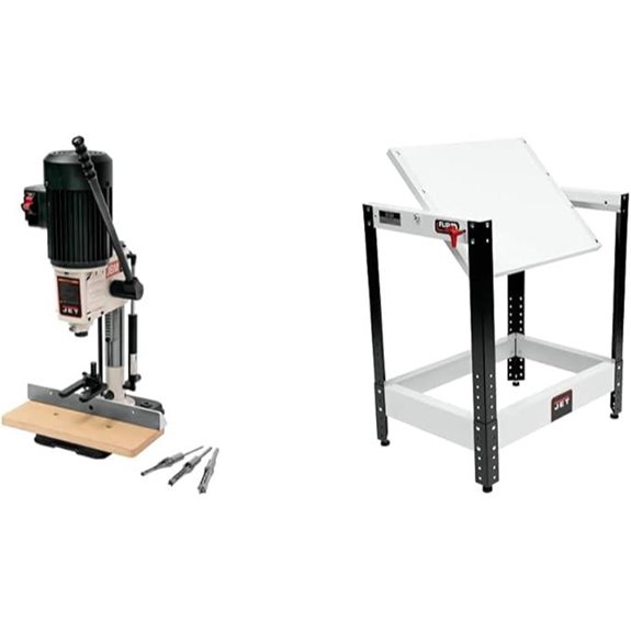 JET JBM-5 Benchtop Mortiser & Flip Top Table