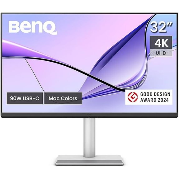 BenQ MA320U 32” 4K Monitor with USB-C and Adjustable Stand