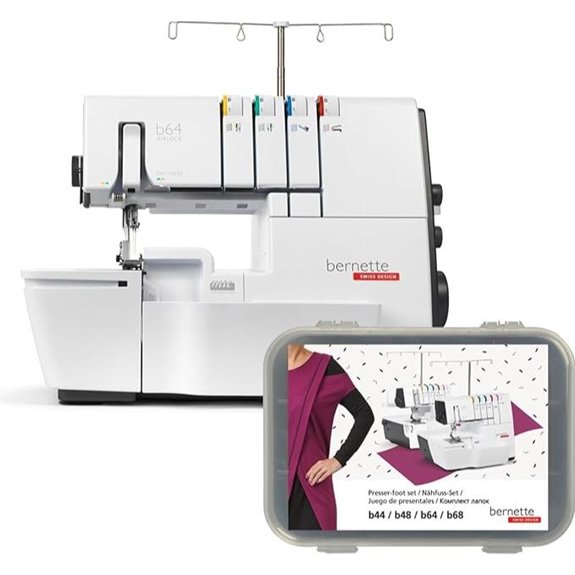 Bernette B64 Airlock Serger Overlocker with Accessories