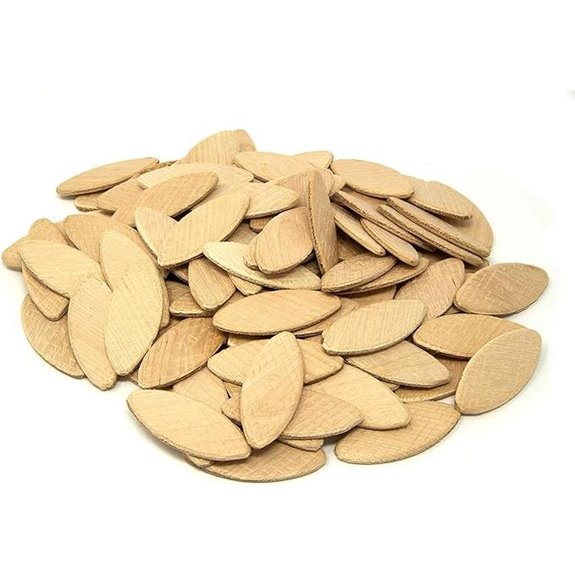 WEN 20 Birch Wood Biscuits for Woodworking 100 Pack (JN122B)