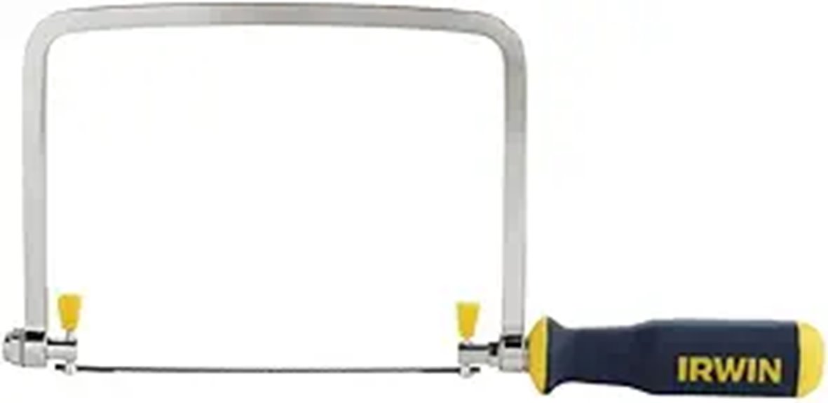 IRWIN Tools ProTouch Coping Saw (2014400) Blue & Yellow