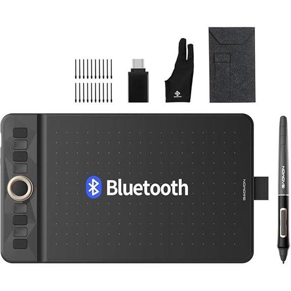 GAOMON WH851 Bluetooth Drawing Tablet with Shortcut Keys