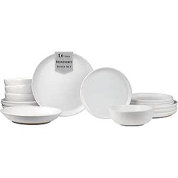 Sango 16-Piece Boho Farmhouse Dinnerware Set