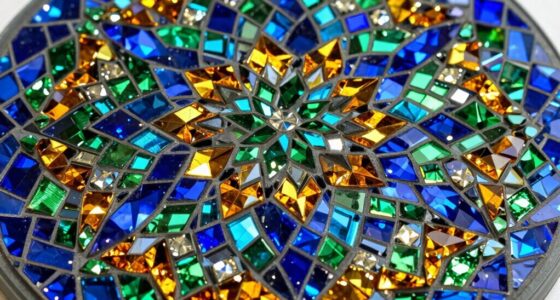 bright glass mosaic kit