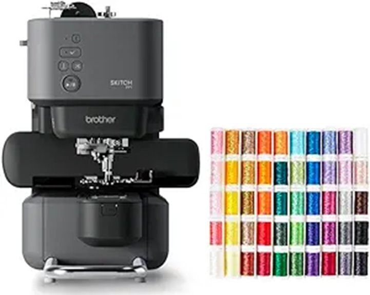 Brother PP1 Embroidery Machine & SA650 Thread Set