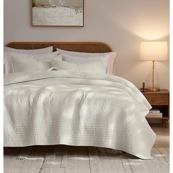 Palassio Cal King Cotton Bedding Set with Shams