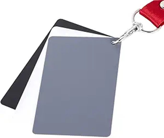 Grey Card for Camera Color Calibration (3.35x2.2)