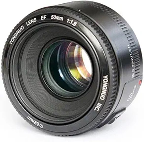 YONGNUO 50mm F1.8 Lens for Canon EF Cameras