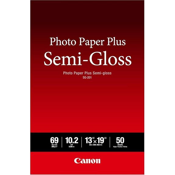 Canon 13x19 Photo Paper Plus Semi-Gloss (50 Sheets)