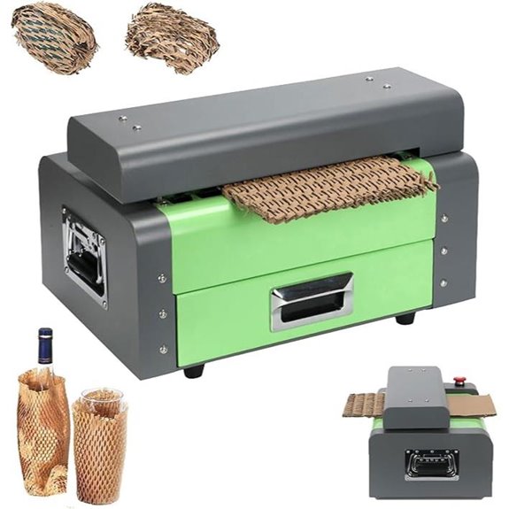 Cardboard Shredder for Packaging Waste Reuse