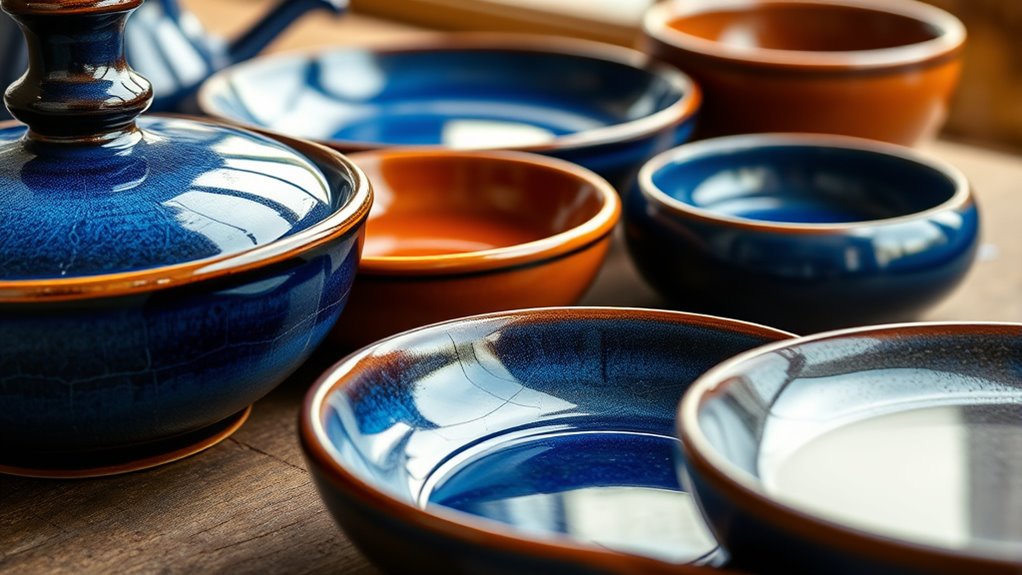 ceramic materials and glazes