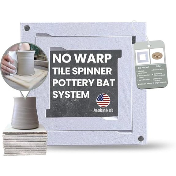 OUTPOST POTTERY Tile Spinner for Ceramics and Tiles