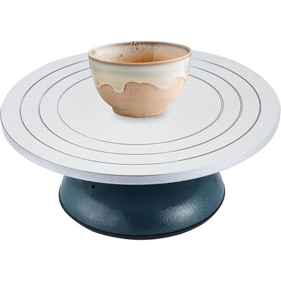 Ceramics Pottery Wheel with Non-Skid Rubber Base