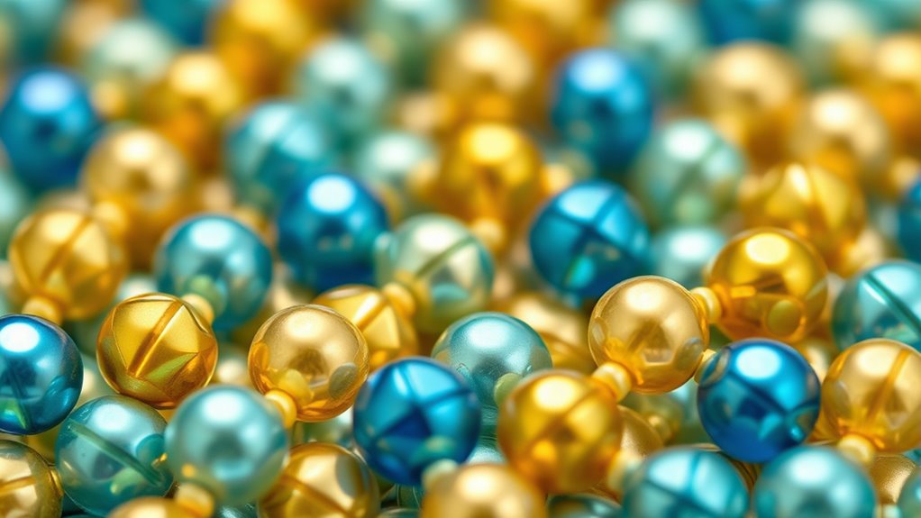 choose beads and thread