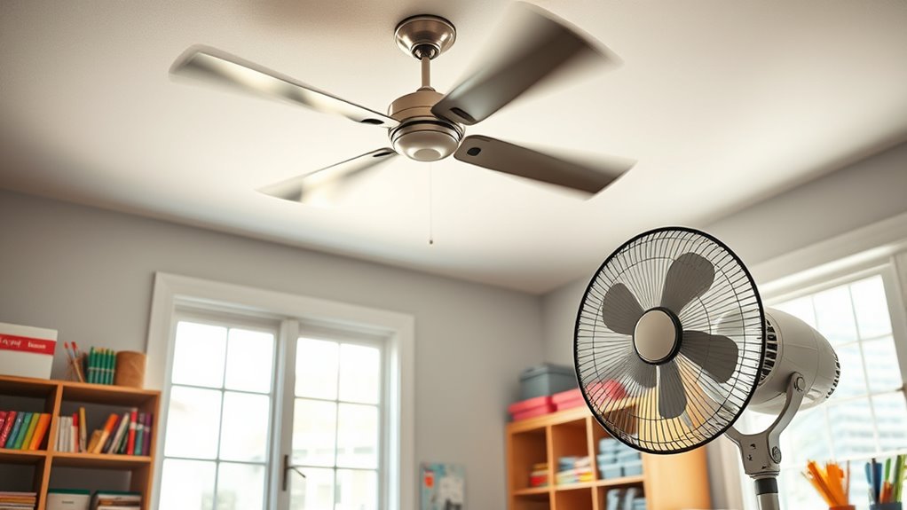 choosing a suitable craft room fan