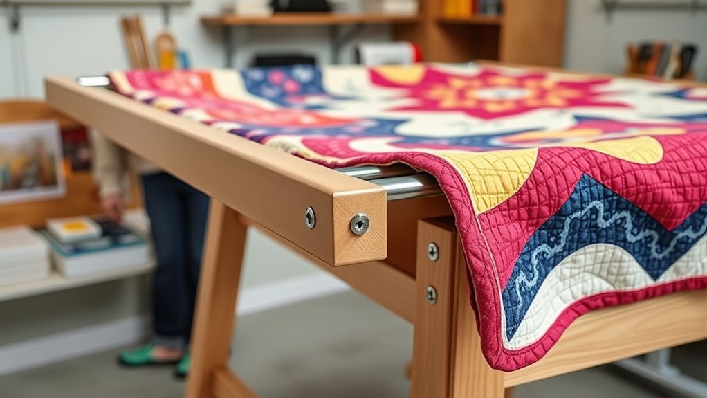 choosing compatible quilting frames