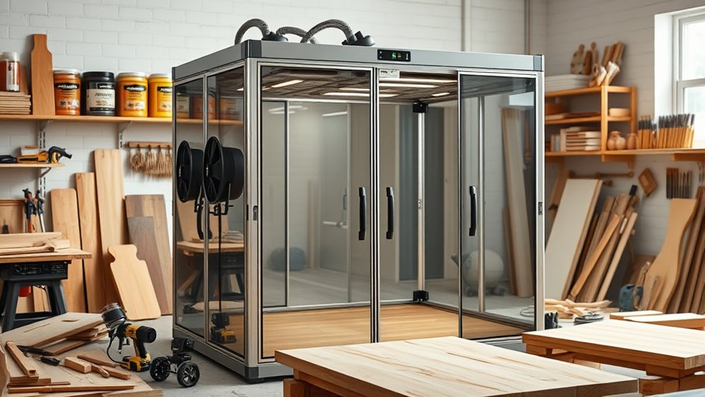 choosing portable spray booths