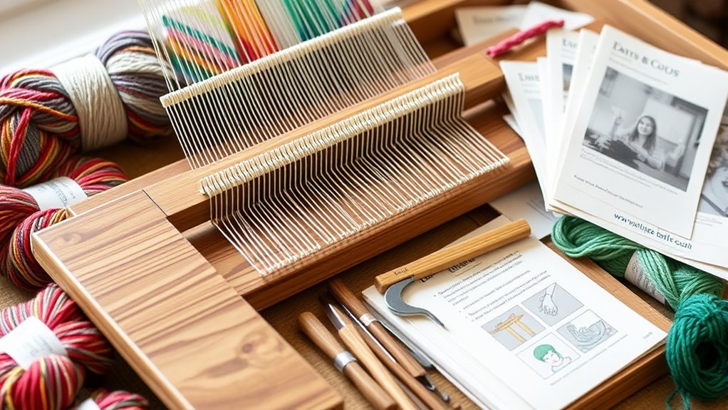 choosing suitable weaving kit