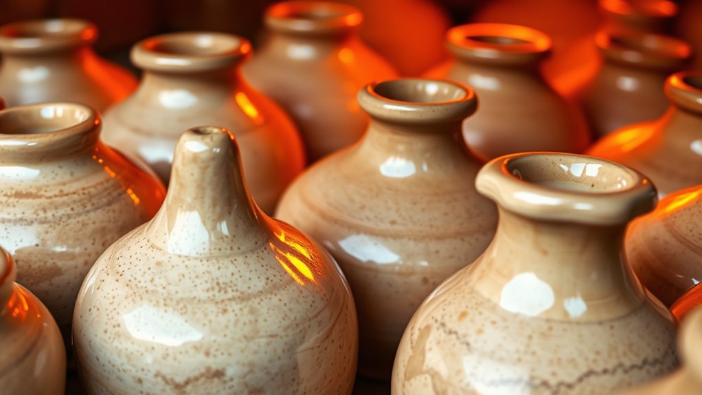 clay composition and firing conditions