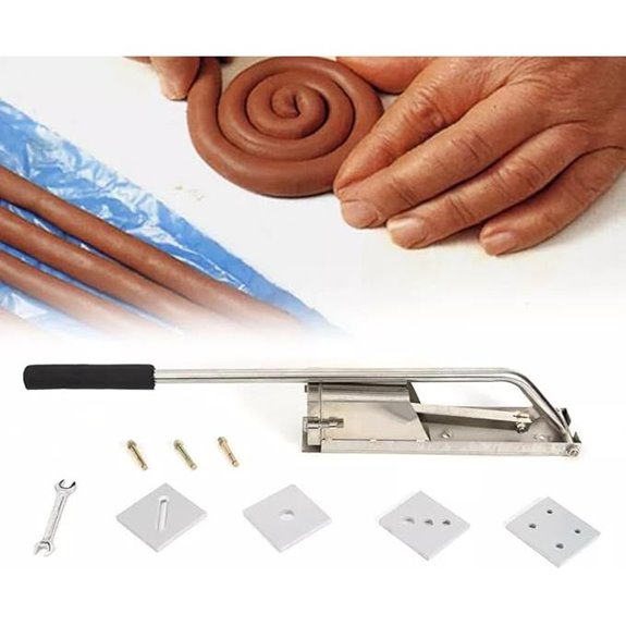 Clay Extruder Wall Hanging 4-Layer Pottery Tool Kit