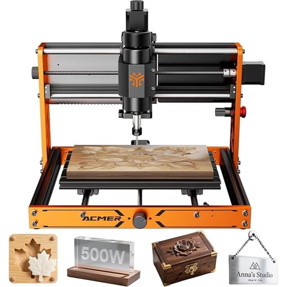 ACMER 3 S 500W CNC Router for Carving and Cutting