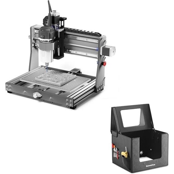 Genmitsu 3020-PRO Ultra CNC Router Machine + Kaba Fold CNC Enclosure