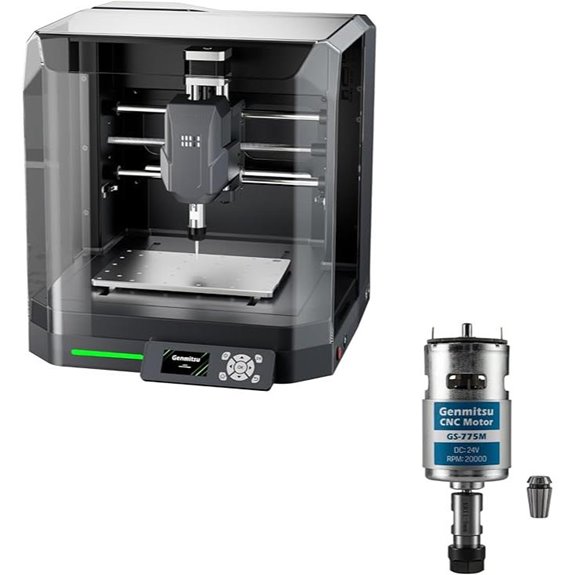 Genmitsu Cubiko CNC Router with Spindle Motor Set