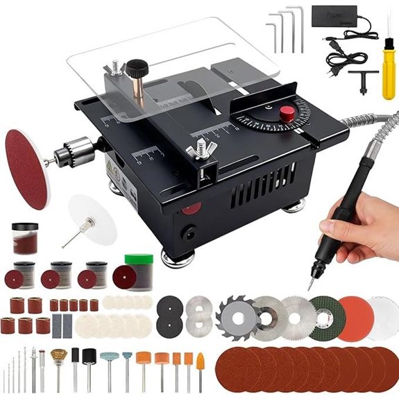 Mini Multi-Functional Table Saw for Crafts