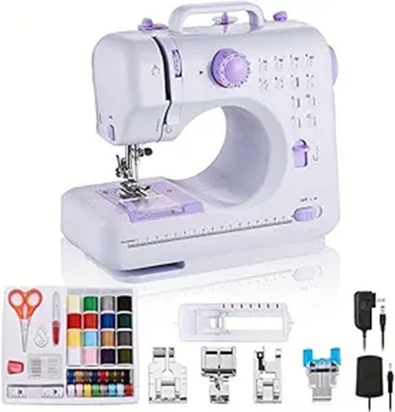 Portable Mini Electric Sewing Machine with 12 Stitches