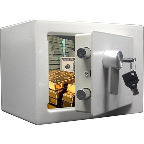 Yuanshikj Small Home Safe Box with Lock