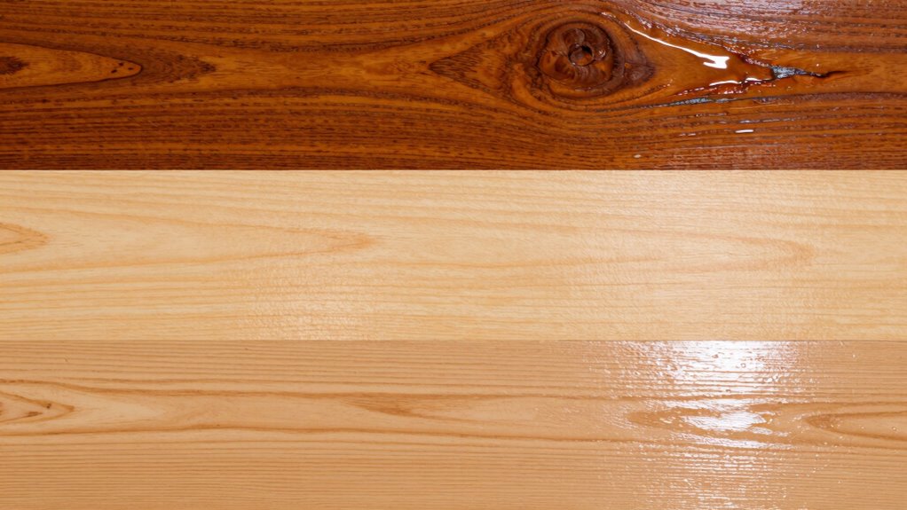comparing wood finishing options