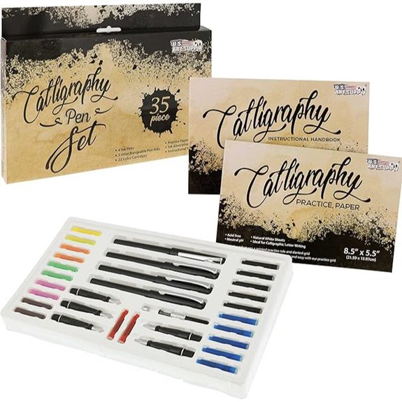 U.S. Art Supply Calligraphy Pen Set (35 Pieces)