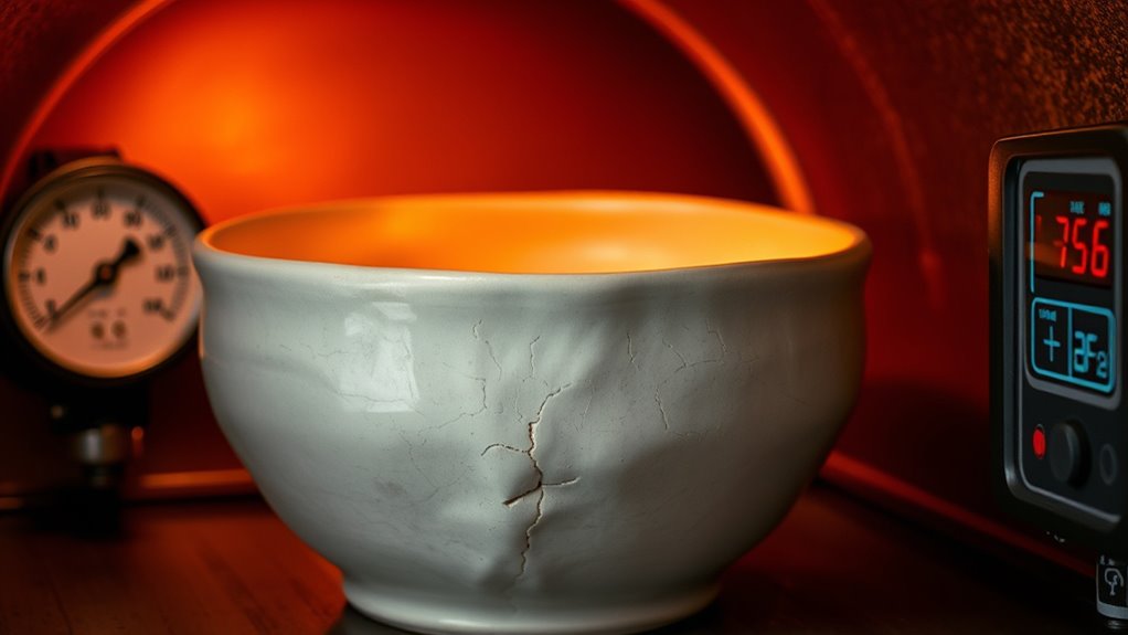 control kiln temperature changes