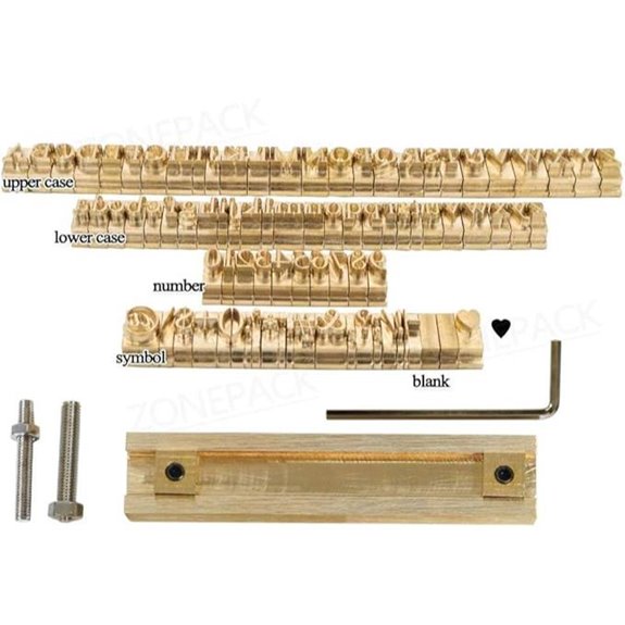 ZONEPACK Copper Brass Stamping Molds for Hot Foil Stamping