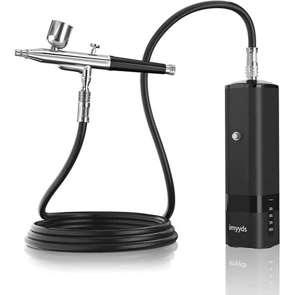 Imyyds Cordless Airbrush Kit with Compressor