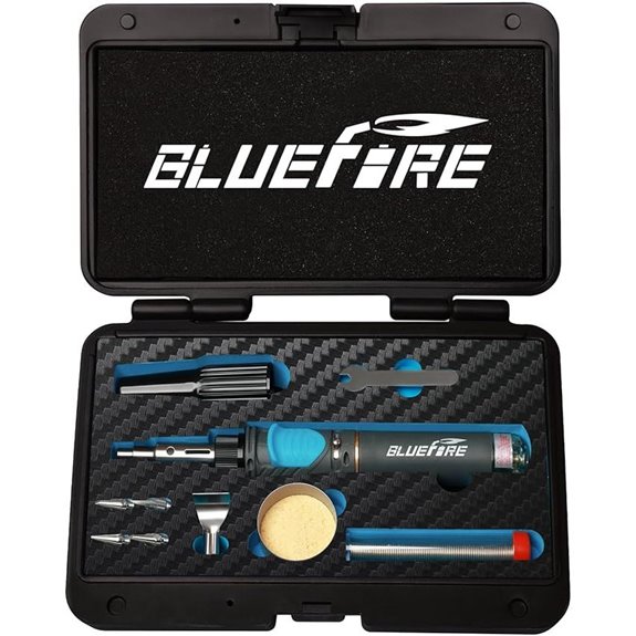 BLUEFIRE Cordless Butane Soldering Iron Kit