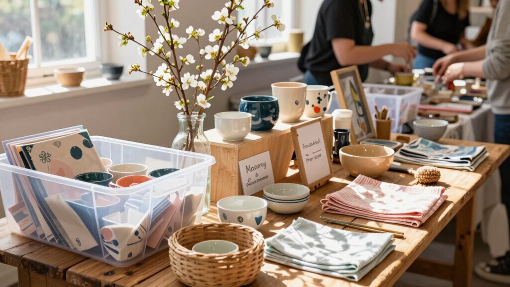 craft fair storage tips