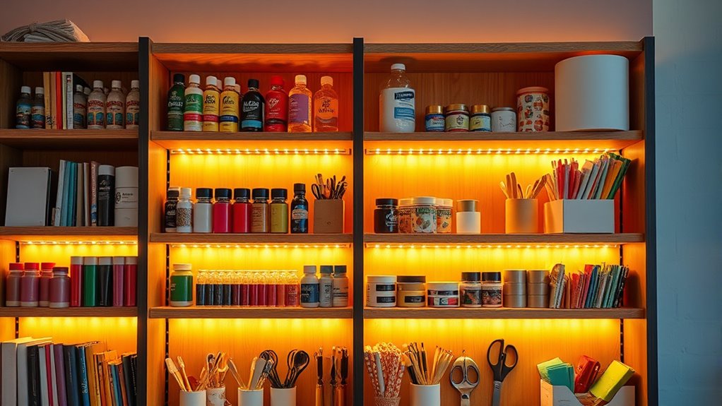 craft room led lighting considerations
