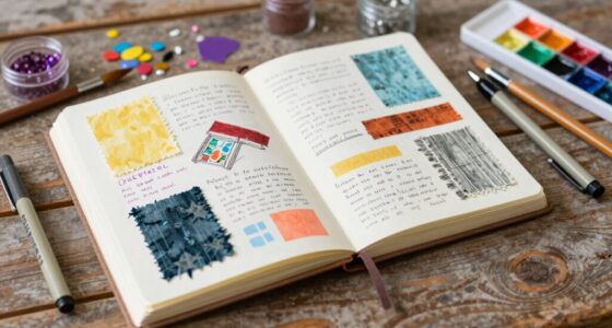 create functional craft journals