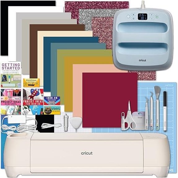 Cricut Explore 4 & Easy Press 3 Bundle Kit