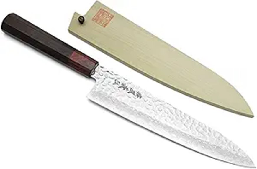 Yoshihiro VG10 Damascus Gyuto Chef's Knife 8.25