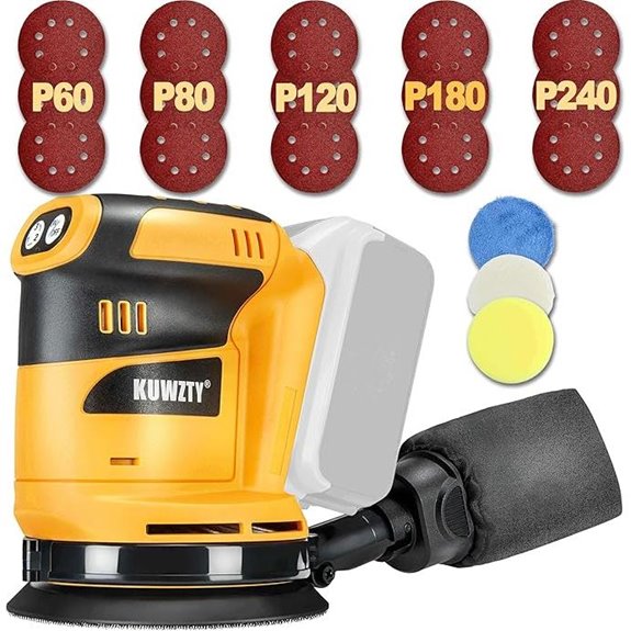 DeWalt 20V 5-Inch Variable Speed Orbital Sander