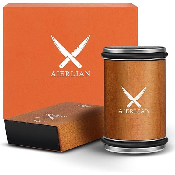 Knife Sharpener Kit with Diamonds & Ceramic